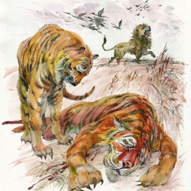 Рони Старший "Борьба за огонь"