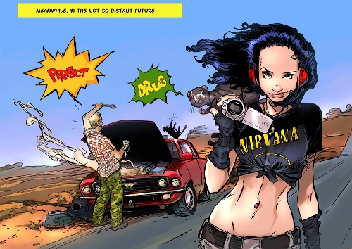 Подарочный рисунок для девушки