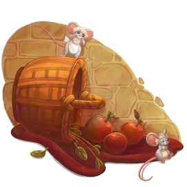 Мышка мама недовольна