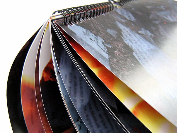 Календарь 2010 "Пепел уходящего года"