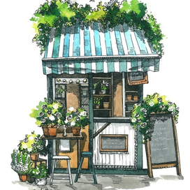 Цветочный магазин