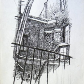 Зарисовка в старом доме