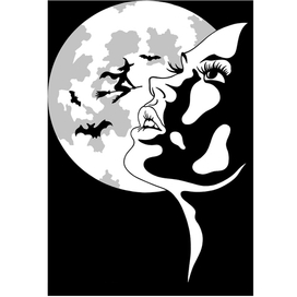 Ночной полёт.