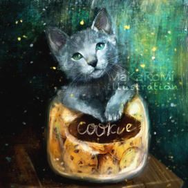 Банка с печеньем 