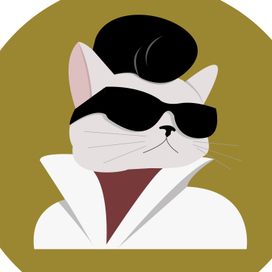 Иллюстрации к челленджу Skillbox "Рисуем котиков"