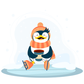 Пин на коньках