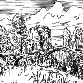 Руины замка