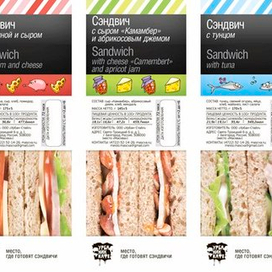 Упаковка для сэндвичей