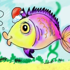 Новогодний карп