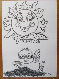 Разукрашки к стихотворениям