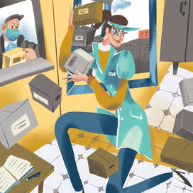 На молочной кухне