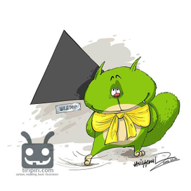 Упрощенная версия “Черного Квадрата” Малевича – “Черный Треугольник” Шульца.