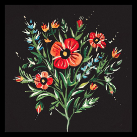 Букет полевых цветов