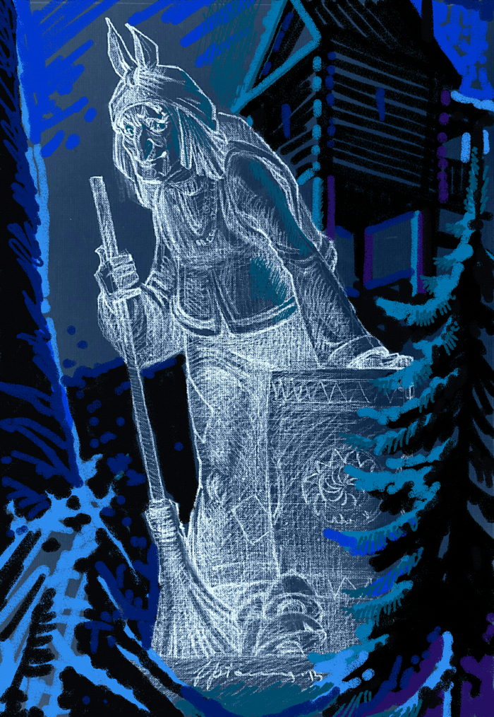 Русские народные сказки. Буря яга.