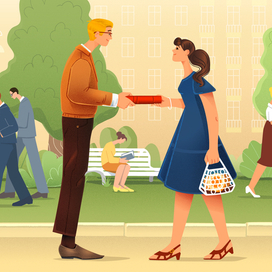 Знакомство Шурика с Лидой