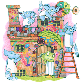 Как Билли лягушку удивили