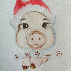 новогодний поросёнок Джузеппа