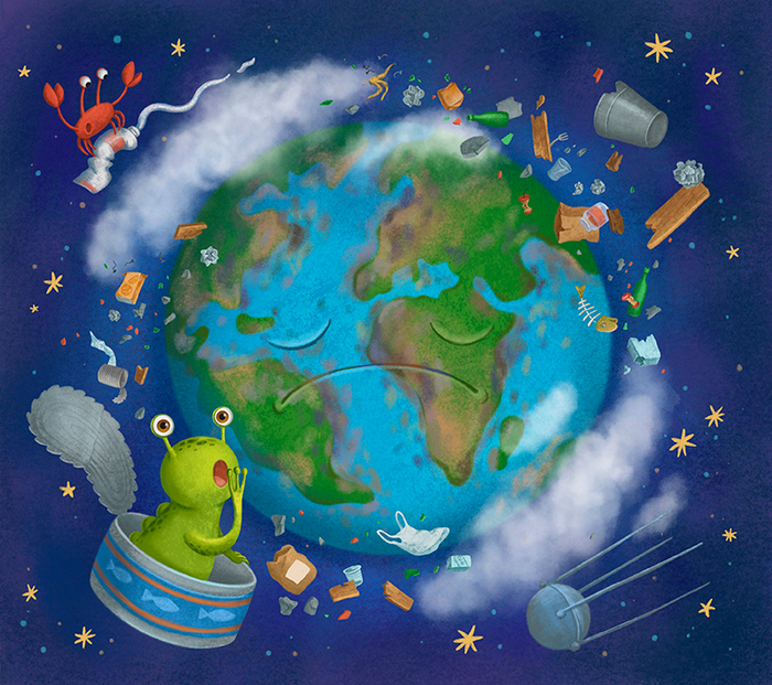 Мусор в космосе