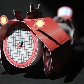 paper car