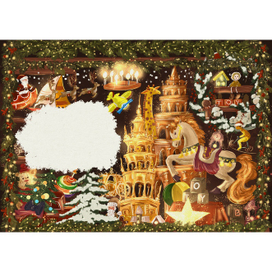 Книжный разворот для сказки