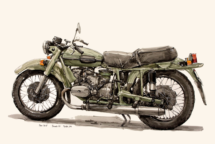 мотоцикл Урал М-67