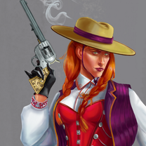 Дизайн персонажа. Ковбойша