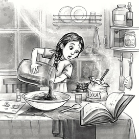 Making magical gingerbread cookies
