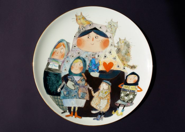 "Матрешка Глаша". Императорский фарфоровый завод