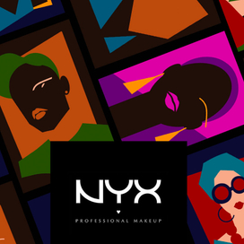 Be yourself with NYX. Packaging design