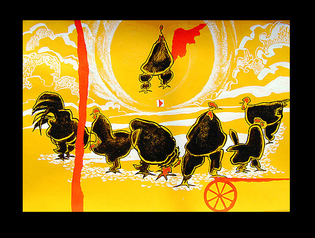 иллюстрация к "затворник и шестипалый" В. Пелевина