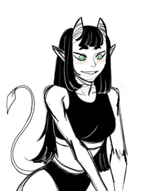 fanart succubus meru