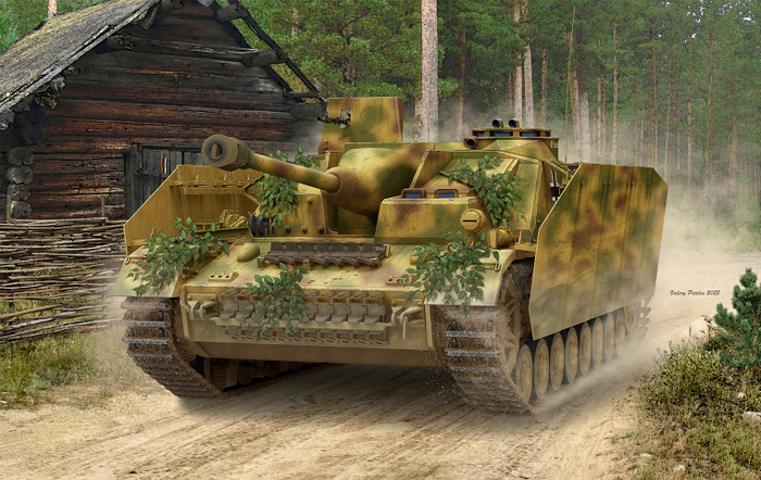 Sd.Kfz. 167 StuG IV (box art for RFM)