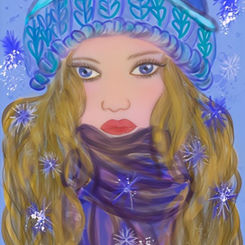 портрет девушки 