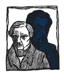 фронтисписный портрет братьев Гонкур (в книгу)