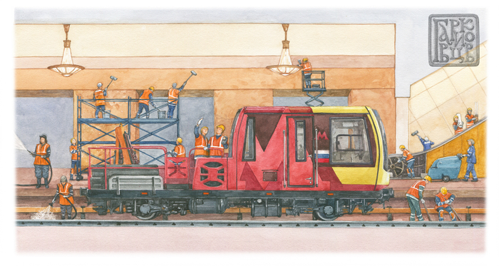 С двух до пяти ночи или Ночная жизнь метрополитена