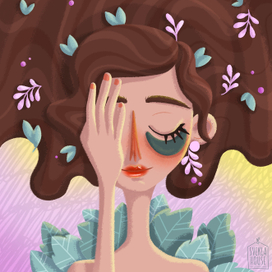 Открытка для магазина косметики