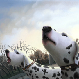 Вечерний лай