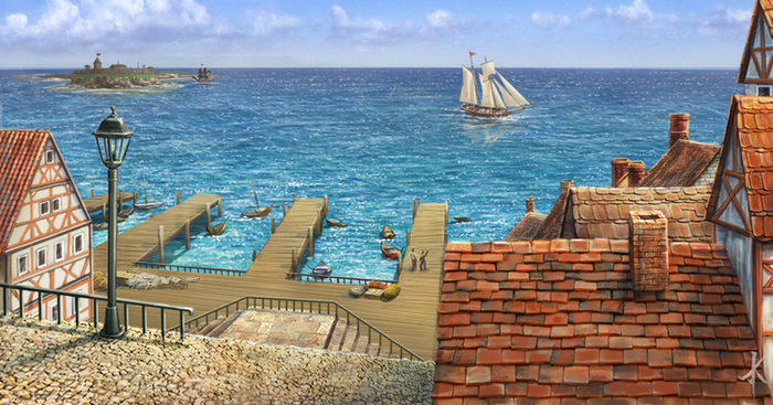 локация "Порт"