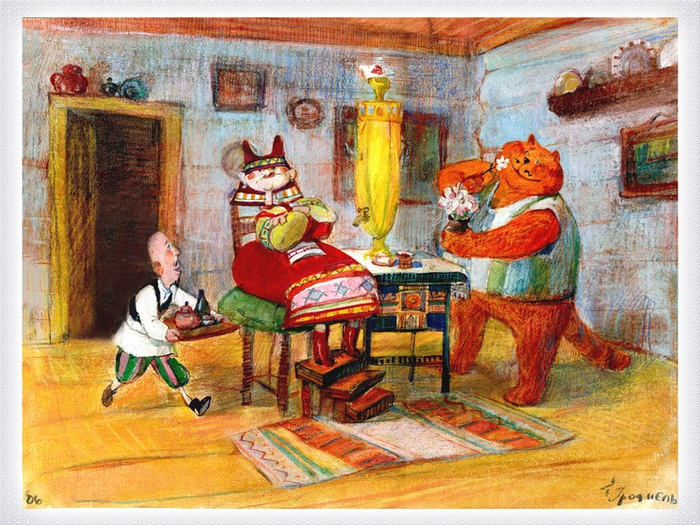 Эскиз  к  м-ф "Ну вот ещё!",2007 год.