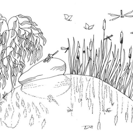 Пейзаж из окна