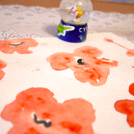 Маки красные