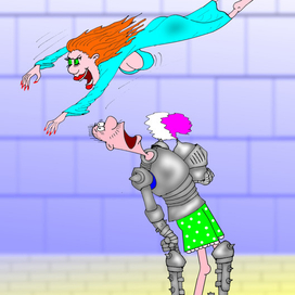 Иллюстрация к басне Эзопа про глупую ласку