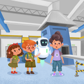 Спасти природу, интерактивная книга