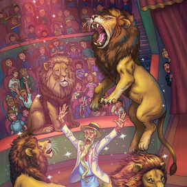 Старик Хоттабыч. Цирк