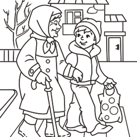 Просто старушка... 