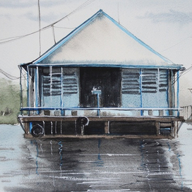 Голубой дом