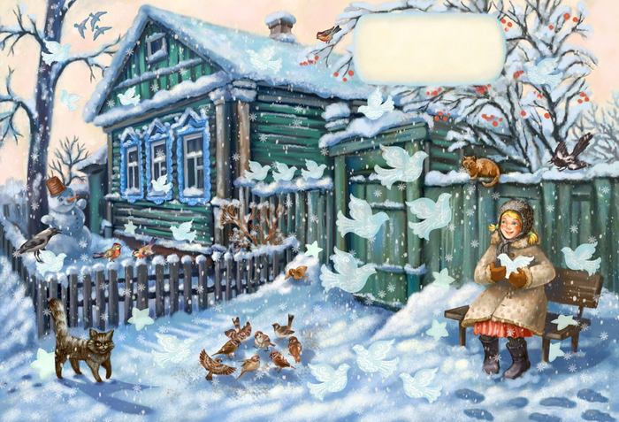 Оксанка в деревне