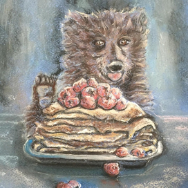 Масленичный мишка