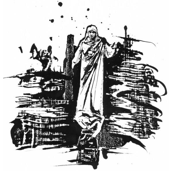 Fjodor Dostojewski. "Die Brüder Karamasow". Illustration.
