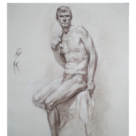 рисунок натурщика